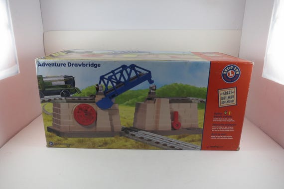 Lionel Adventure Drawbridge Track 1999 Learning Curve 92101 Lights Sound Action IOB