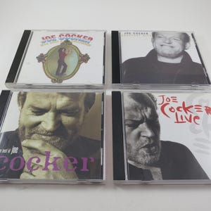 CD 80&#39;s/1990&#39;s Joe Cocker CD&#39;s Live Greatest Hits Best Of Sold Individually