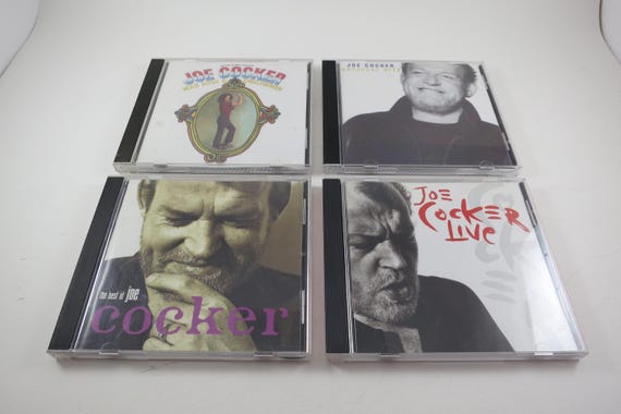 CD 80's/1990's Joe Cocker CD's Live Greatest Hits Best Of Sold Individually