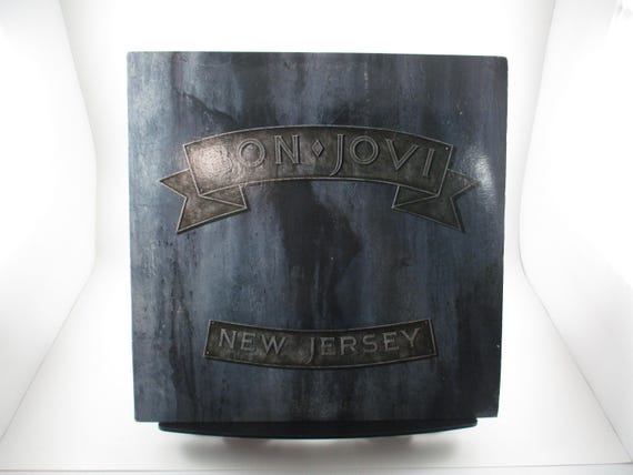 Vintage 1988 Vinyl LP Record Bon Jovi New Jersey Excellent Condition Original US Pressing 67133