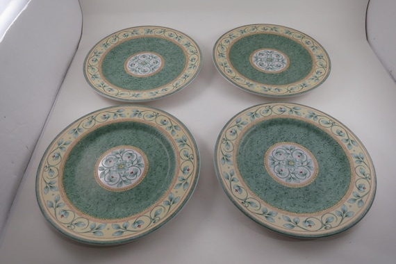 Vintage Pfaltzgraff French Quarter Stoneware Salad Plates Set of 4