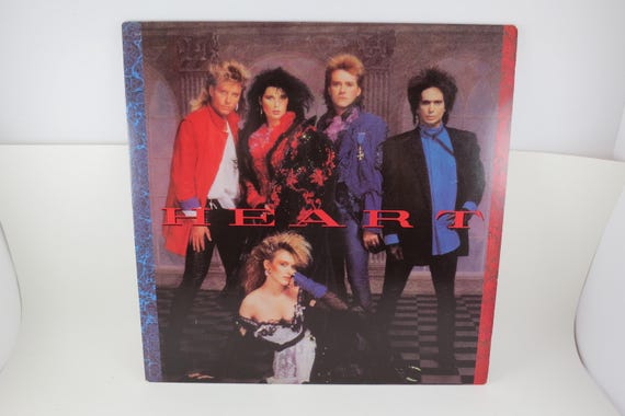 Vintage 1985 Vinyl LP Record Heart Self Titled Excellent Condition 71578