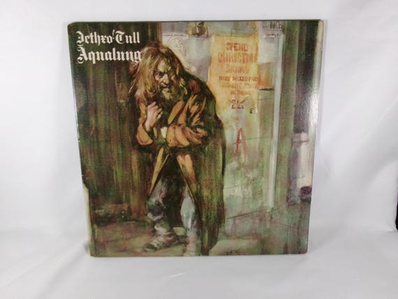 1984 LP Vinyl Record Jethro Tull Aqualung EX