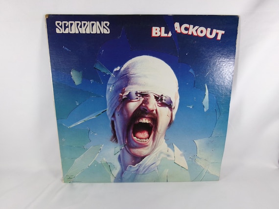 1982 Vinyl LP Record Scorpions Blackout VG/EX