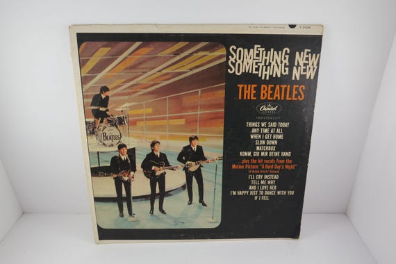 Vintage 1964 Vinyl LP Record The Beatles Something New Mono Pressing Excellent Condition 71155