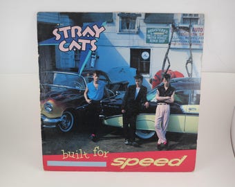 Stray Cats -built for Speed LP Vinyl Record Album, EMI America