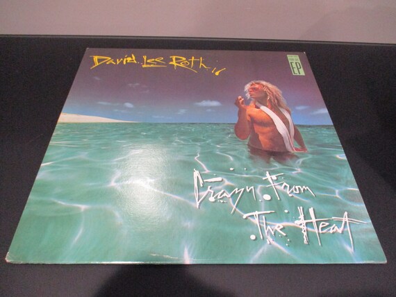 Vintage 1985 Vinyl EP Record Crazy From The Heart David Lee Roth Excellent Condition 71575