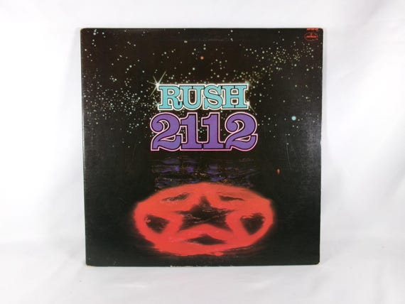 1985 Vinyl LP Record Rush 2112 EX