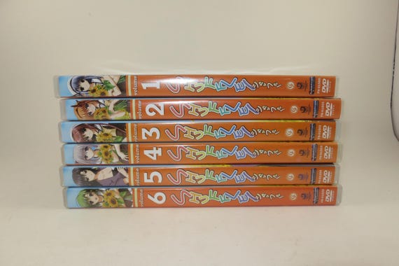Shuffle Anime FUNimation DVD Volumes 1-6
