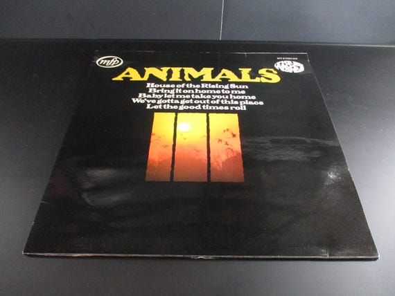 Vintage 1971 Vinyl LP Record The Animals Most of the Animals Stereo Pressing Excellent Condition 69370