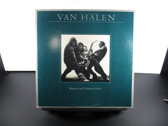 Vintage 1986 Vinyl LP Record Van Halen Women and Children First Very Good Condition 62206