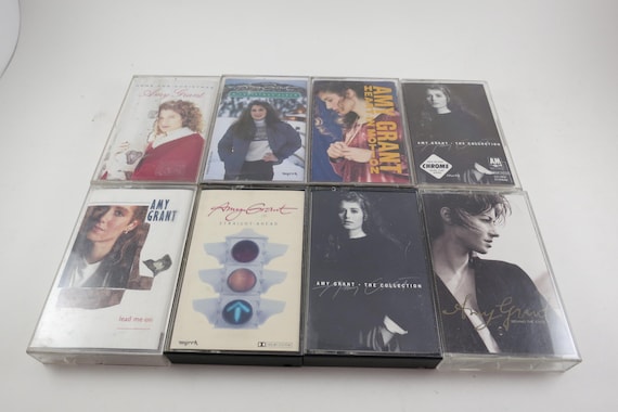Vintage 1980's Amy Grant Cassette Tapes Age to Age Christmas Heart in Motion Never Alone Sold Individually