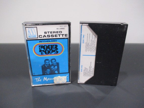 Vintage 1974 Cassette Tape Set Four Tops Anthology Volumes 1 and 2 Excellent Condition 2 Tape Set