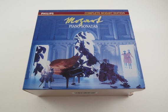 Vintage 1991 Classical Five CD Box Set  Mozart* – Piano Sonatas