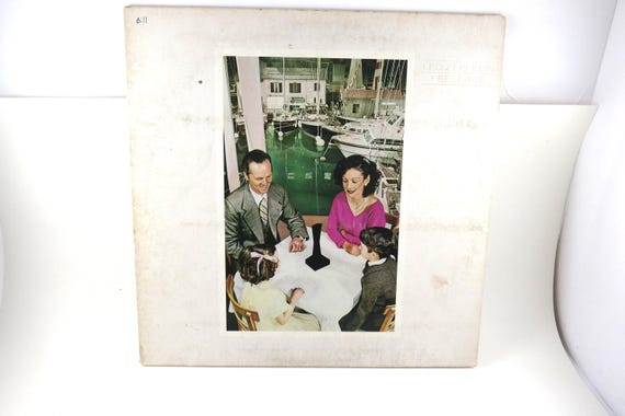 1976 Led Zeppelin Presence Vinyl LP Record EX