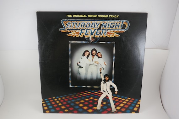 Vintage 1977 Saturday Night Fever Vinyl LP Soundtrack