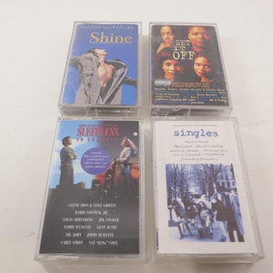 Soundtracks of the 80&#39;s and 90&#39;s Cassette Tapes S Staying Alive The Storm Sister Act Saturday Night Fever Sound of Music Many More