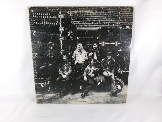 1971 LP Vinyl Record Set The Allman Brothers Band at Fillmore East First Pressing EX
