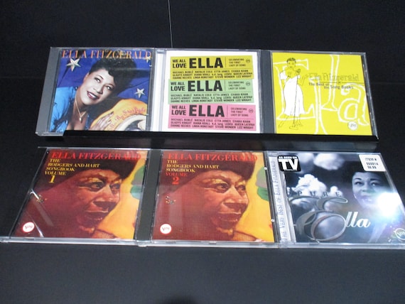 CD Ella Fitzgerald CD's Best of Songbook Rodgers and Hart We All Love Ella Pure Ella By Starlight Sold Individually