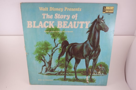 Vintage 1966 Black Beauty Vinyl LP Record - Disneyland Records