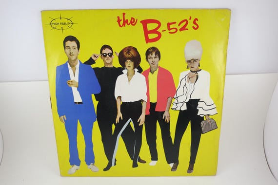 Vintage 1980 Vinyl LP Record The B-52's Self Titled Very Good Condition Brazil Pressing 71369