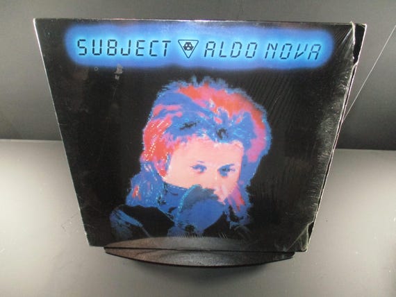 Vintage 1983 Vinyl LP Record Subject Aldo Nova Excellent Condition In Shrink 48937