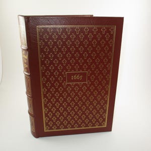 1978 Leather Bound Collector&#39;s Edition: A Journey of the Plague Year