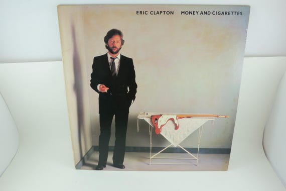 Vintage 1983 Eric Clapton Money and Cigarettes Vinyl LP Record
