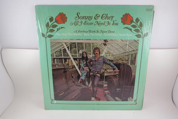 1972 Vinyl LP Record All I Ever Need Is You Sonny & Cher Excellent Condition In Shrink 72193