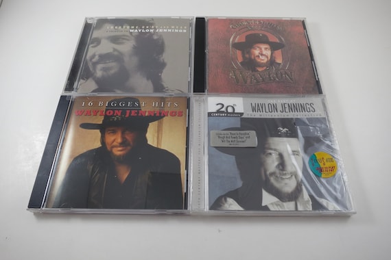 Waylon Jennings CD's Sold Individually