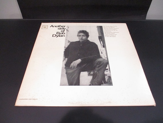 Vintage 1965 Vinyl LP Record Another Side of Bob Dylan Excellent Condition Mono 360 Sound Label 70423