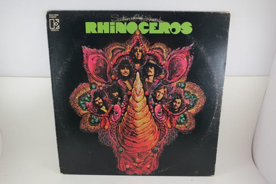 1970 Vinyl LP Record Satin Chickens Rhinoceros Excellent Condition Red Label