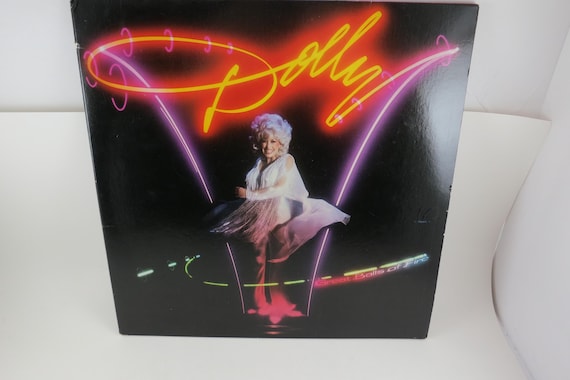 Vintage 1979 Vinyl LP Record Dolly Parton Great Balls of Fire Very Good Condition