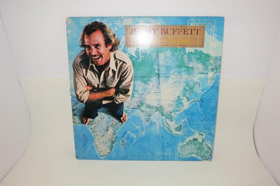 Vintage 1982 Vinyl LP Record Jimmy Buffett Somewhere Over China Excellent Condition 71366