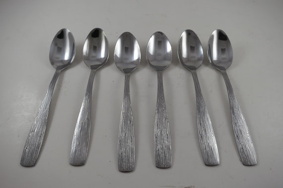 Cuisinart Stainless Steel Teaspoons - Stream Seine Set of 6
