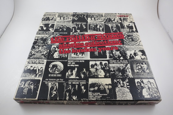 1989 Cassette Box Set The Rolling Stones Singles Collection The London Years