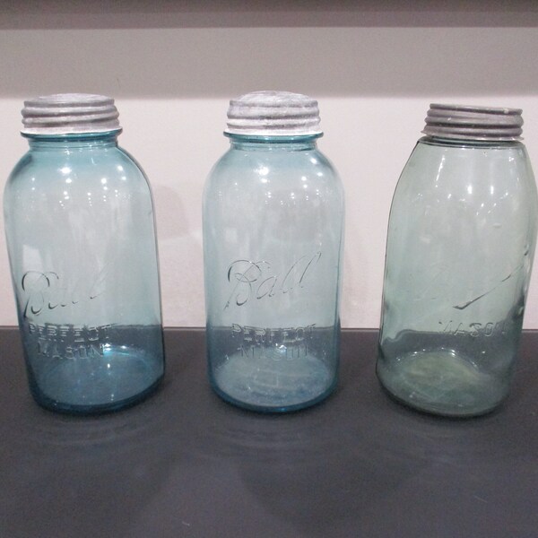Quart Mason Jars Etsy