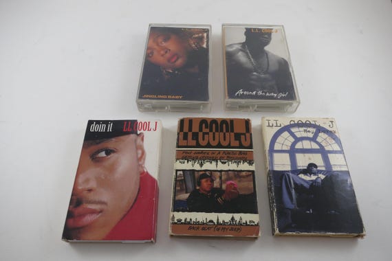 Vintage LL J Cassette Tape: 1980s Hip Hop Albums
