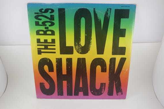 Vintage 1989 Vinyl EP Record The B-52's Love Shack Excellent Condition 71370