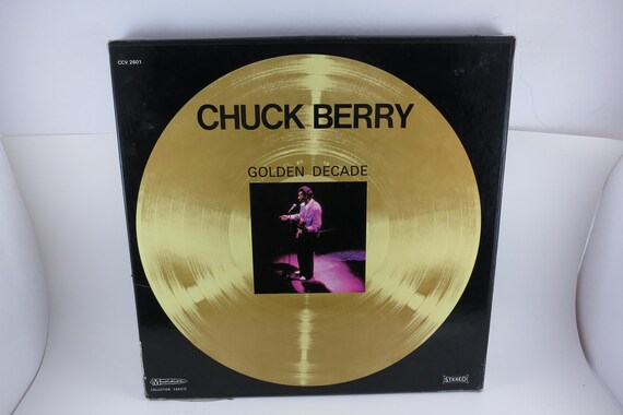 Vintage 1980s Vinyl LP Box Set Chuck Berry Golden Decade 6 Record Set