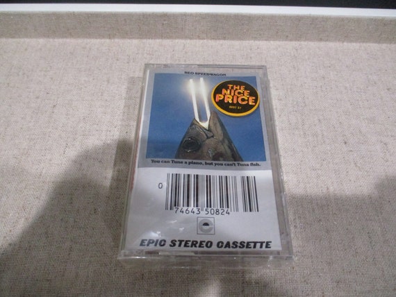 Vintage 1983 Cassette Tape You Can Tune A Piano But You Can't Tuna Fish REO Speedwagon MINT Condition Still Factory Sealed