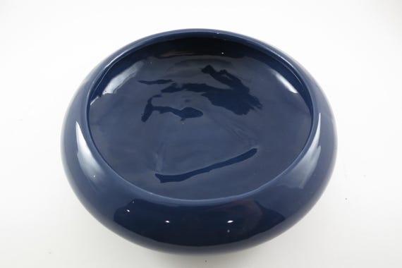 Vintage Blue Haeger Pottery Bowl 7 Inch