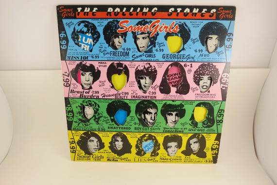 Vintage 1978 Vinyl LP Record The Rolling Stones Some Girls Rolling Stone Records Excellent Condition