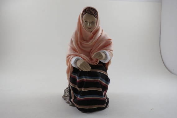 Vintage 1995 Mary Figure Hostia Creations Signed LCM