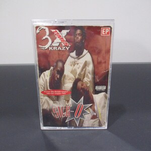 1995 Hip Hop Rap Cassette Tape Sick-O 3X Krazy