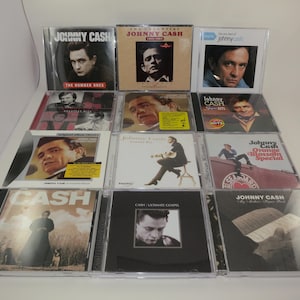Vintage Johnny Cash CD: Country Music Albums - 1980s/90s