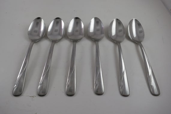Oceanic Oneida Stainless Teaspoons - Set of 6