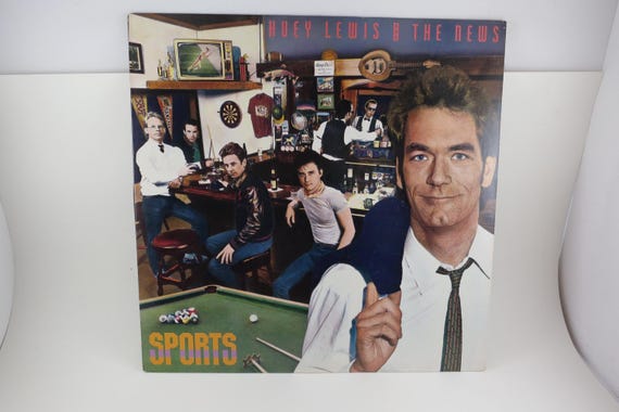 Vintage 1983 Huey Lewis and The News 'Sports' Vinyl LP - NM