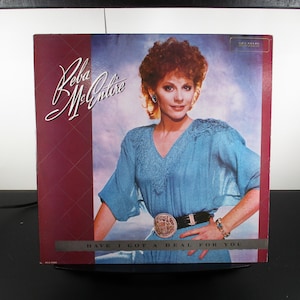 Vintage 1985 Reba McEntire Vinyl Record LP - Have I Got A Deal for You