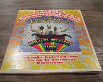 Vintage 1967 LP Record The Beatles Magical Mystery Tour Rare MONO Pressing Excellent Condition 66302